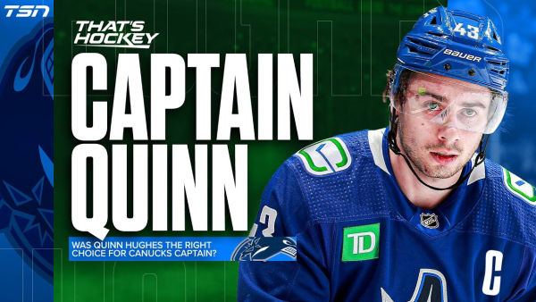 Vancouver Canucks tog den rigtige beslutning ved at udnævne Quinn Hughes til kaptajn